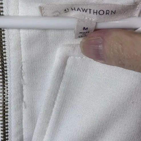 41 Hawthorn Sloane Colorblock Ponte Sheath Gray,White and Pink Dress Size M Size M