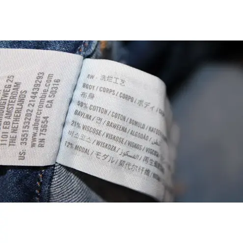 Hollister NWT Womens High-Rise Jean Legging Blue Denim Skinny Jeans Size 25 x 28