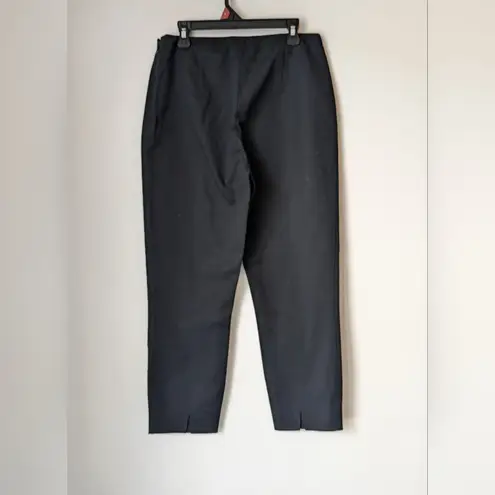 Tahari  Pants Cropped Black Womens EUC