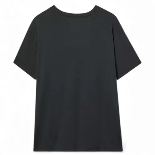 Size 2: Torrid Glow In The Dark Ouija Relaxed Cotton Jersey Tee Black