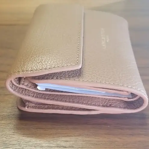 đź’•LANCASTER PARISđź’• Alena Leather Foldover Wallet