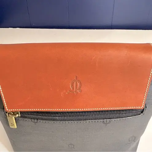 El Caballo Spanish Leather Black and Brown Crossbody Purse NWT From Spain