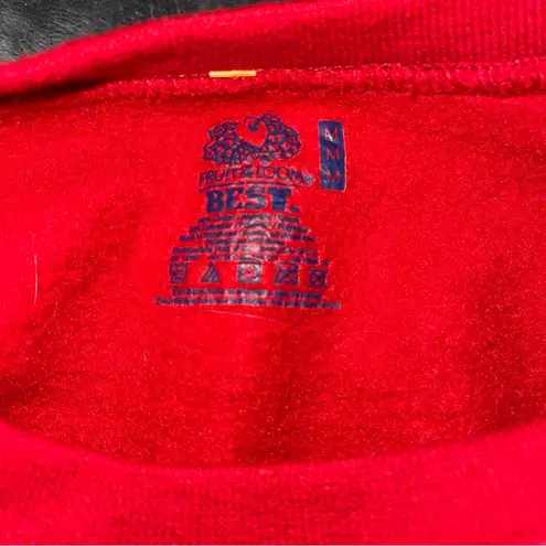 Fruit of the Loom  Ugly Chips Sweatshirt Women’s Size Medium Grandma/Reindeer