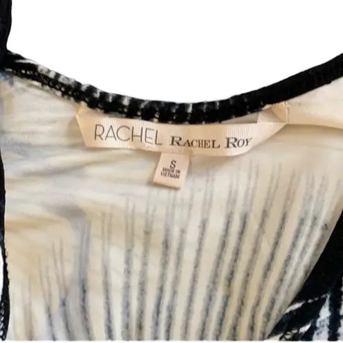 Rachel Roy New With Tags Black and White Asymmetrical Tank Size Small