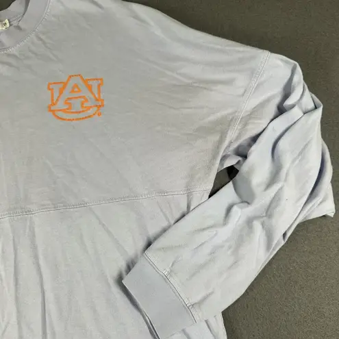 Auburn Tigers Shirt Long Sleeve Small War Eagle NCAA Football Womens Venley USA Blue