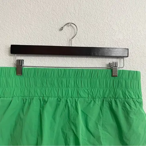 JoyLab Joy lLab Womens Shorts Green Athletic Running Wide Waistband Lined Size XL