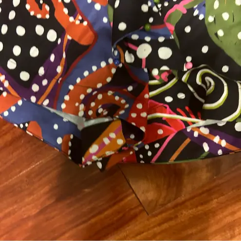 Farm Rio Anthropologie Seaside Dream Printed High Waisted Beaded Shorts