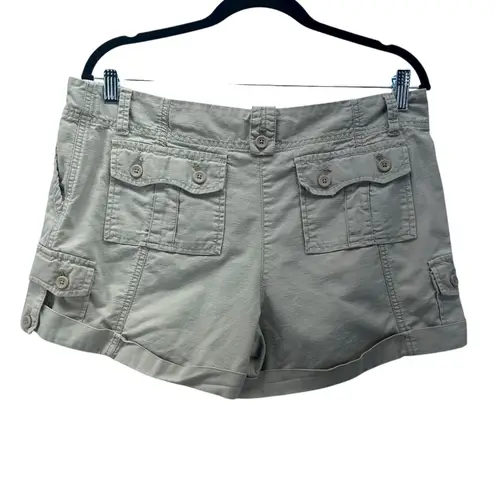 Utility Shorts 11 Y2K Cargo Travel Vacation Trekking Hiking Safari Summer Resort Tan Size undefined