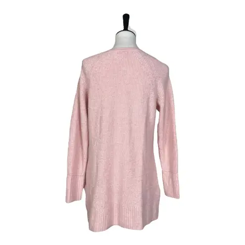 Westport Sweater Bundle V-neck Soft Fuzzy Ribbed Black Pink Women’s Size Medium