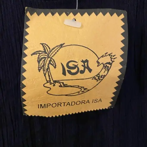 Tribal Aztec Boho Print Maxi Dress Size Large New With Tag Black