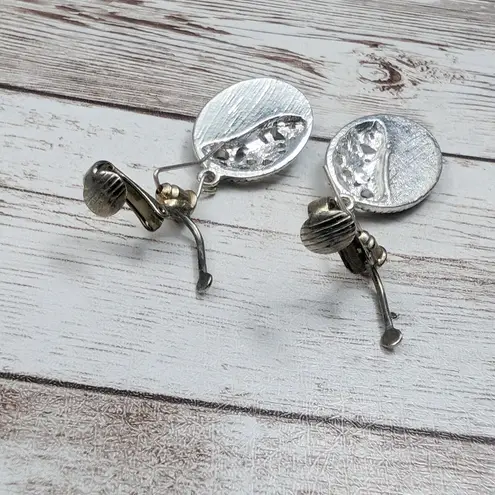 Vintage Clip On Earrings Converted from Pierced Earrings