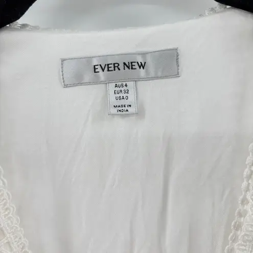 Ever New Elsa Ruffle & Embroidered Long Sleeve High - Image 3