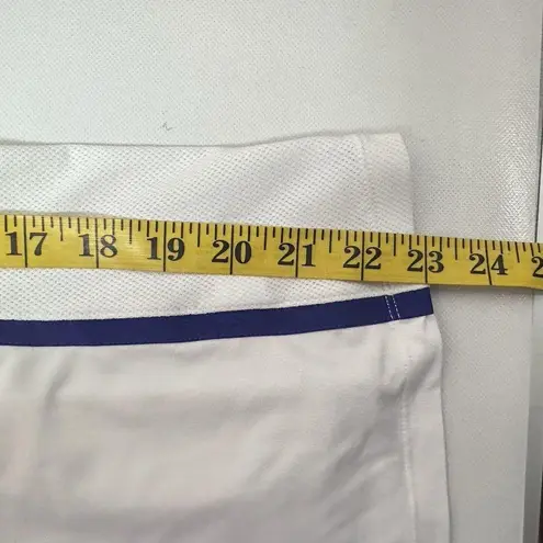 Wilson Tank Top Crisscross Back White Tenniscore Sporty Pickleball Gym Medium