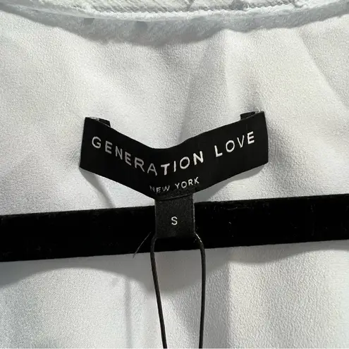 Generation Love NEW NWT Verona Swiss Dot Dress Sky Blue