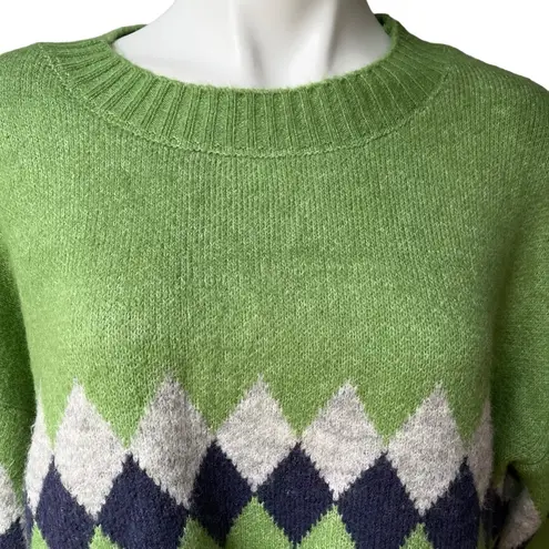 Coco + Carmen Cateline Sweater in Green, Sz L/XL