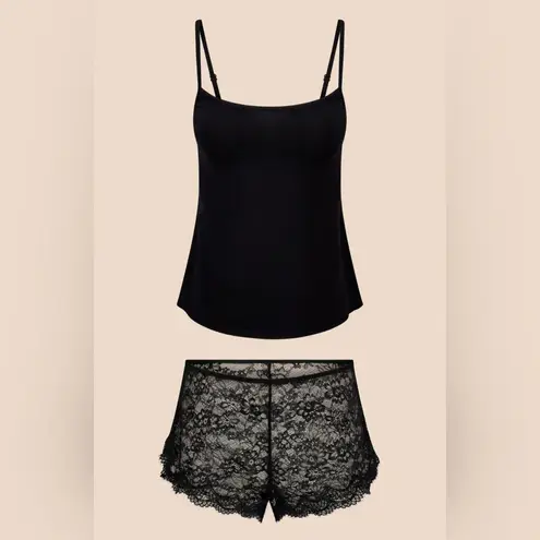 Adore Me  Rain Camisole & Shorts Set Black XL NWT IN PACKAGE - Image 5
