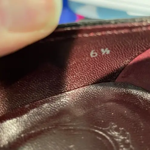 Tod's Black Leather Pointed Toe Heels Pumps Women 6.5 Kitten Heel Luxury Designer