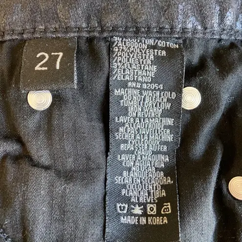 David Kahn Subtle Leopard Black Jean, 27