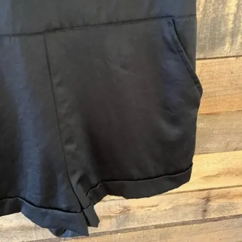 Free People  Black Sequin and Mesh‎ Romper