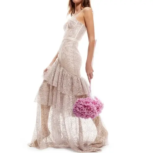 Alice McCALL NWT Alice McCall Sandstorm Wedding Gown Lace Dress US 2 Mermaid $995