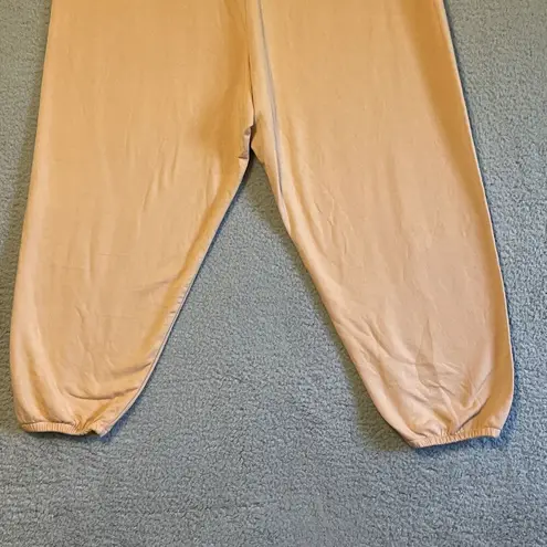 Aerie Offline By  Womens Oversized Sweatpants Peach Size XL Jogger Cotton Soft