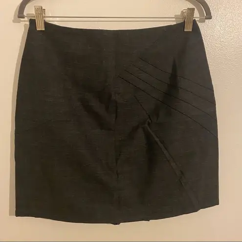 PHILOSOPHY DI ALBERTA FERRETTI Pleated Mini Skirt, Gray, NEW Size M | US8, IT44
