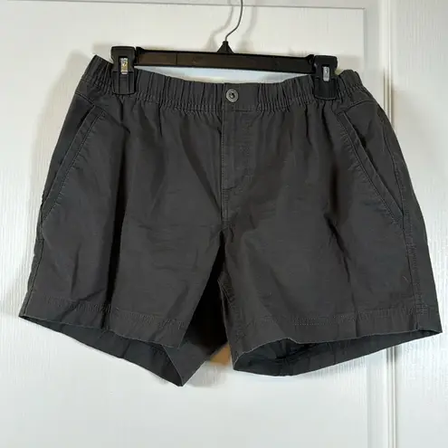 prAna  Gray Pull On Hiking ShortS Size 10 EUC #VEG-2745