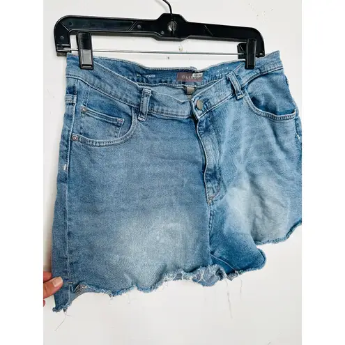 DL1961 Women's Blue Dark Wash Denim Relaxed Vintage Style Shorts Size 29