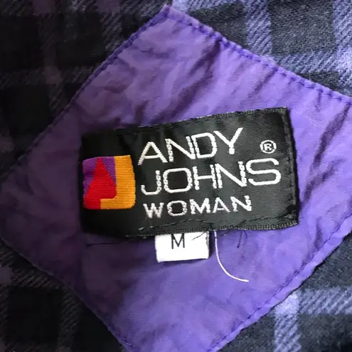 Andy Johns Woman Ski Jacket Purple Medium Winter