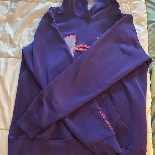 Under Armour A purple  hoodie