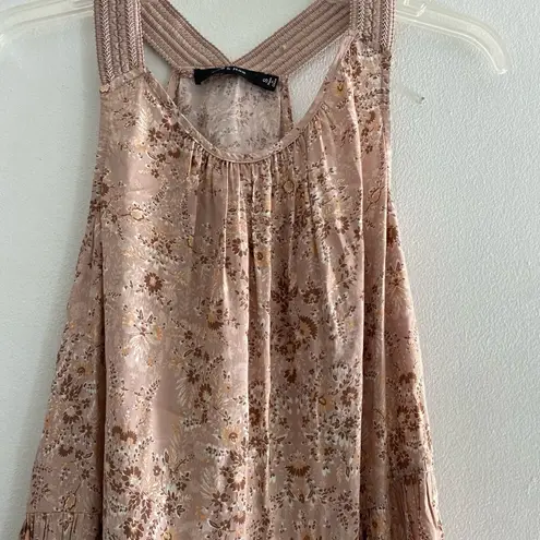 Doe & Rae mauve floral top S