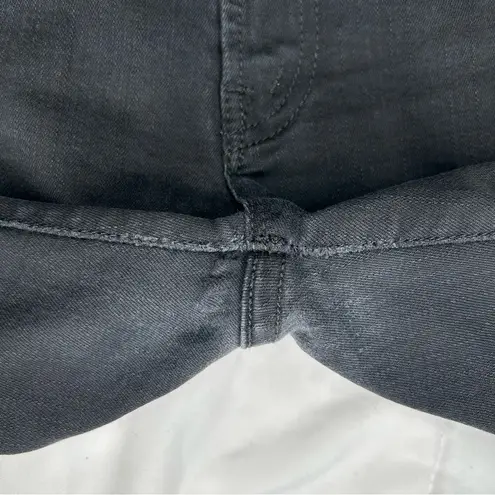 Mother Insider Crop Step Fray jeans Not Guilty 30 Black