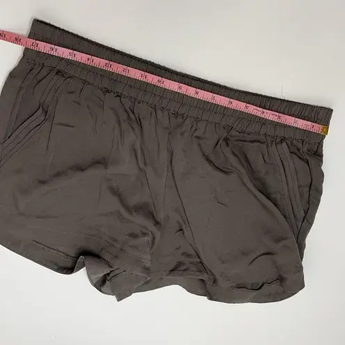 Maurice's  Taupe Slinky Flowy Elastic Pull On Shorts thumbnail 5