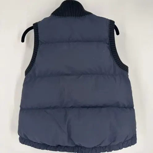 Sweaty Betty NWT  Venture Padded Mixed Media Fleece Vest small blue cropped Large