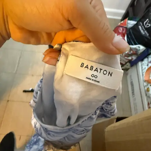 Babaton Hamptons Open Back Midi Dress