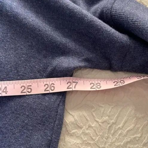 Pact Airplane Wrap Open Cardigan Organic Cotton Sweater Blue Size L/XL