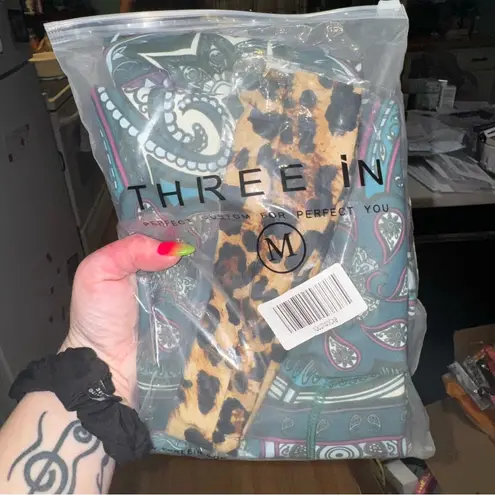 Leggings & headband Blue Size M