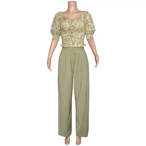 Sézane Mirtha Top, Spring Garden, FR34/US2