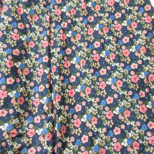 NWT Birds of Paradis by Trovata Flora Skirt in Navy Floral A