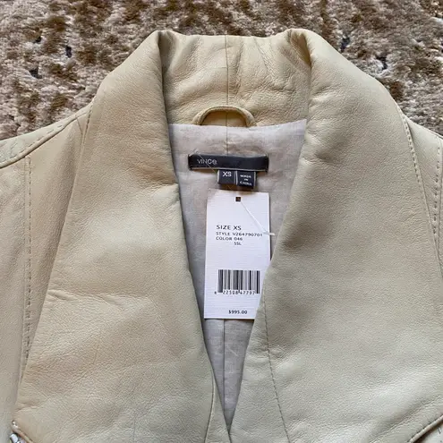 Vince Goat Leather Jacket NWT