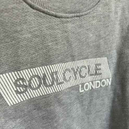 SoulCycle  London Derek Soho Pullover Sweatshirt | Heather Grey | XL