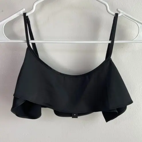 SKIMS NWOT Onyx Black Shine Satin Crop Camisole