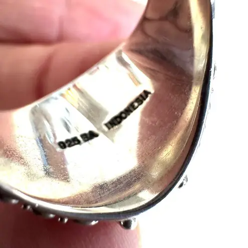 Suarti Bali Sterling Silver Moonstone Ring