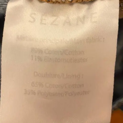 Sézane Sezane Brut Sexy High Rise Straight Leg Raw Frayed Step Hem Blue Jeans, Size 26