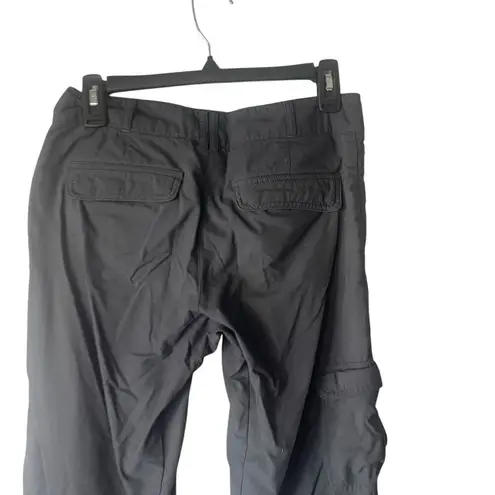 REI Women's Size 28 Gray UPF 30 Cargo Outdoor Convertible Straight Pants