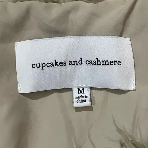 Cupcakes and Cashmere Jessica Shaggy Knit Jacket - Sand - Medium