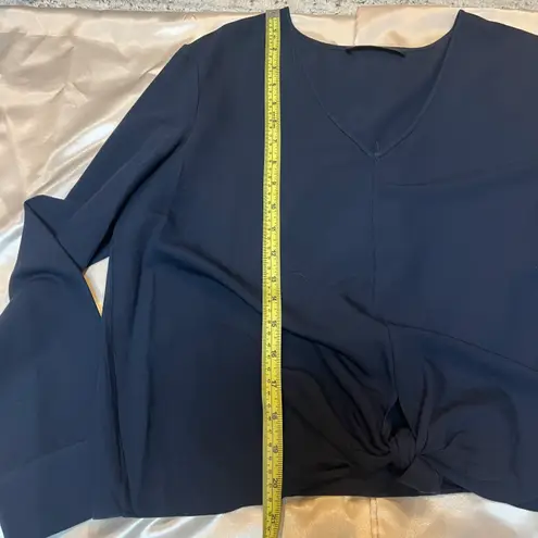 Jenni Kayne long Sleeve v neck tie Top