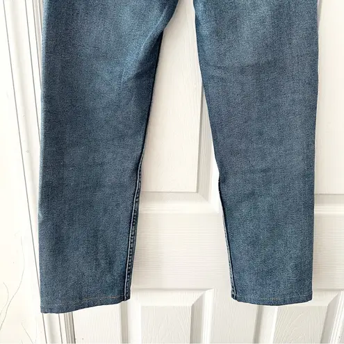 RE/DONE  The 70s Ultra High Rise Stove Pipe Denim Jeans 27 Medium 3 Blue Wash