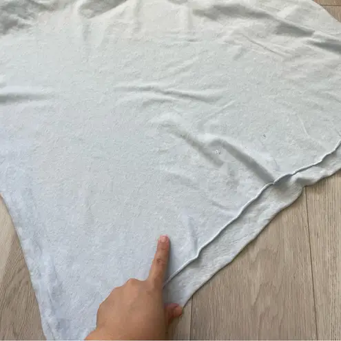 Frank & Eileen Tshirt tee lab cotton half sleeve womens Blue (medium) minimalist