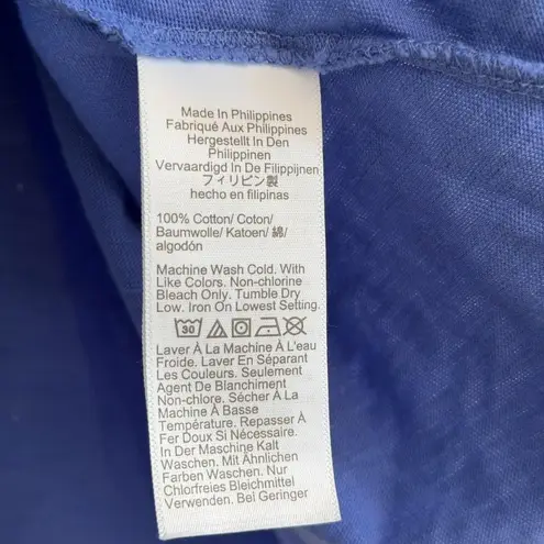 J.Crew Short Sleeve Girlfriend Crewneck Tee in Cool Lilac, Size 3XL